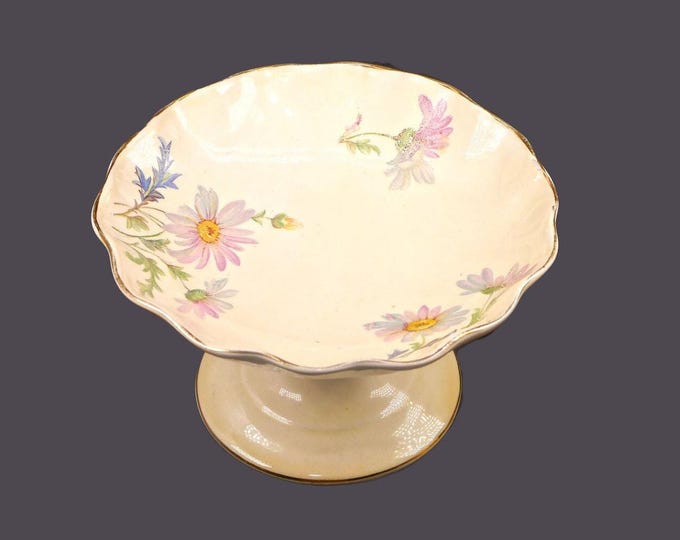 Royal Staffordshire Old Marguerite candy or mint compote | footed dish made in England.