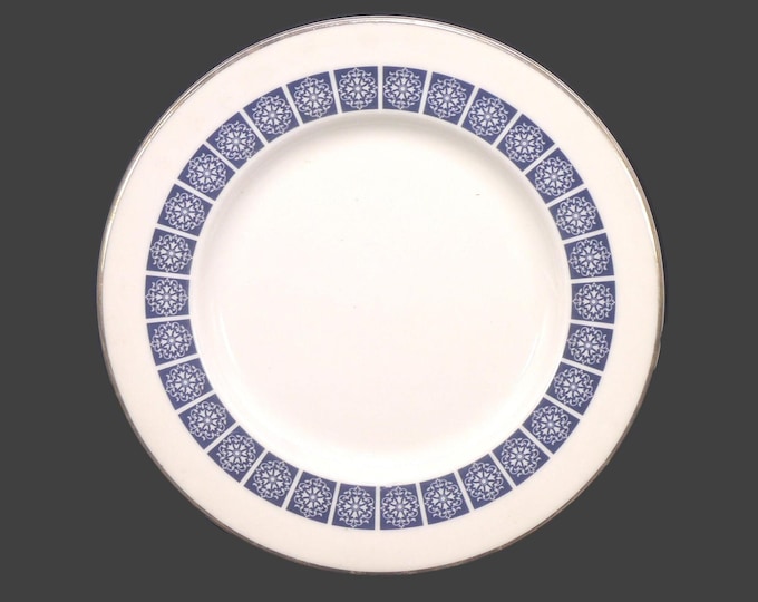 Vintage Royal Doulton Medallion TC1077 salad plate. Bone china made in England.