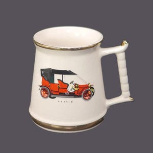 Vintage Austin Car Stein: Prince William Pottery Tankard, Made in England
