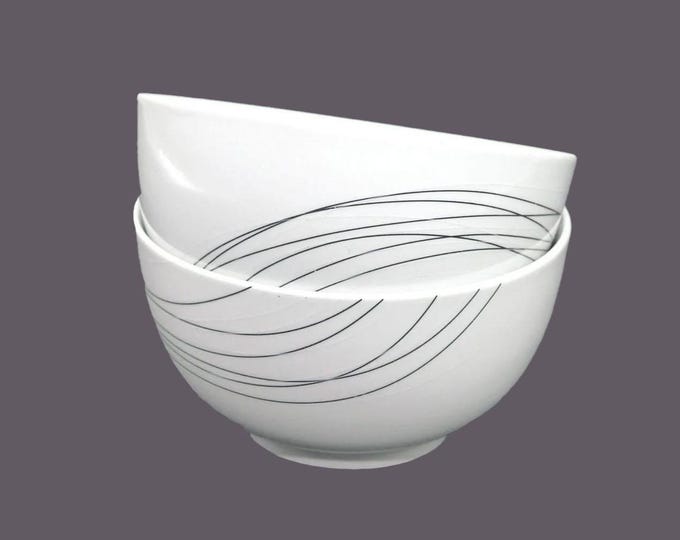 Vintage of Mikasa Unraveled deep cereal bowls. 2 bowls.