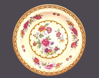 Vintage Royal Staffordshire Shalimar gravy boat underplate made in England. Clarice Cliff.