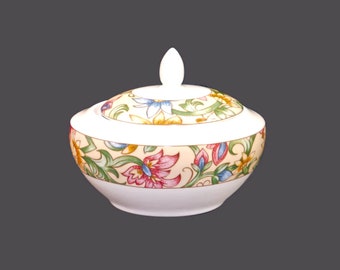 Royal Doulton Jacobean TC1216 covered sugar bowl.