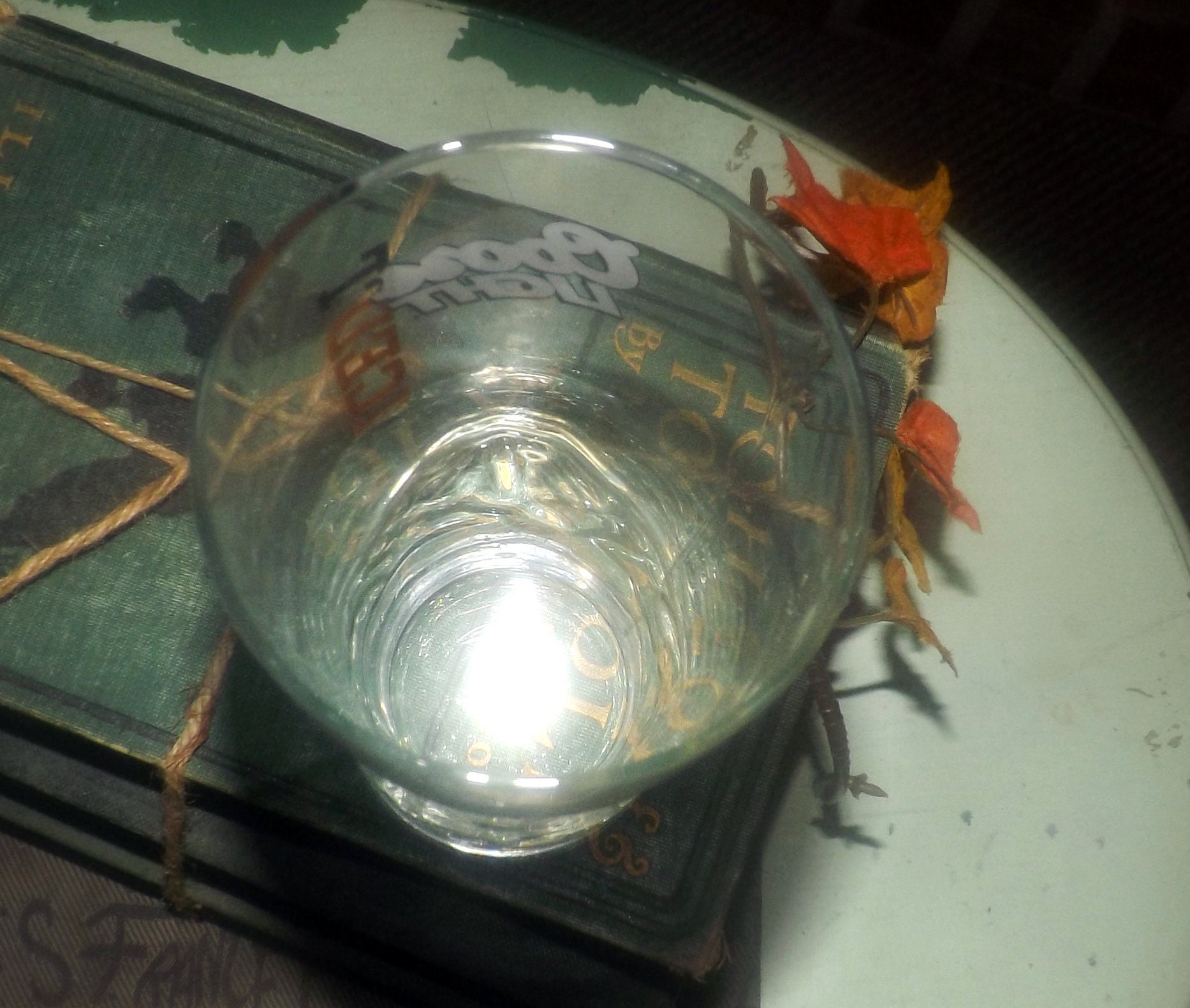 Coors Light Iced T Icedtea Beer tumbler beer glass. Etched and