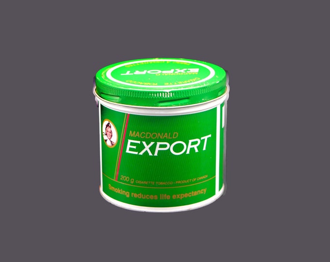Macdonald Export Tobacco tin (empty).