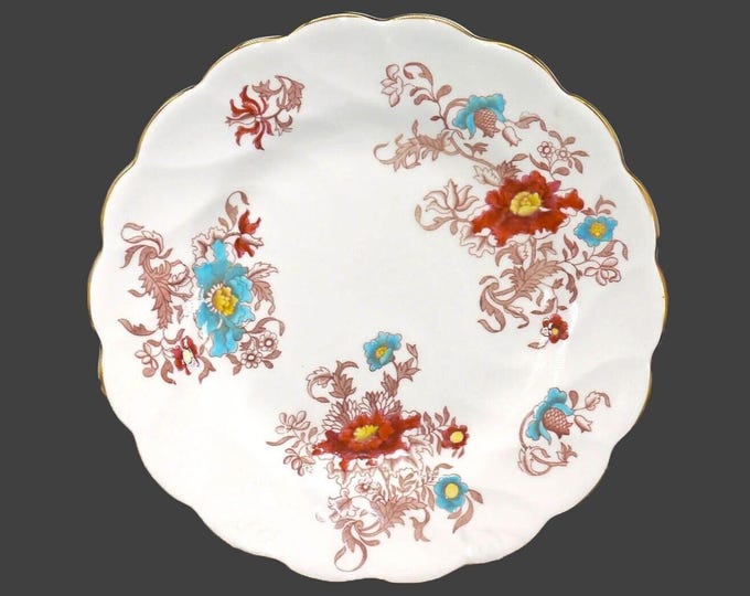 Coalport 9756 large, hand-painted dinner plate made in England.