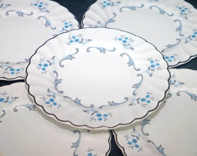 Myott Trousseau bread plates made in England. Choose quantity below.