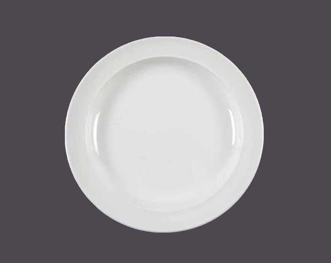 J&G Meakin White Ice salad plate made in England. Sold individually.