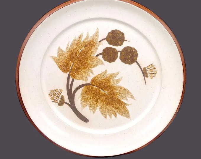 Vintage Denby Cotswold stoneware bread plate made in England.