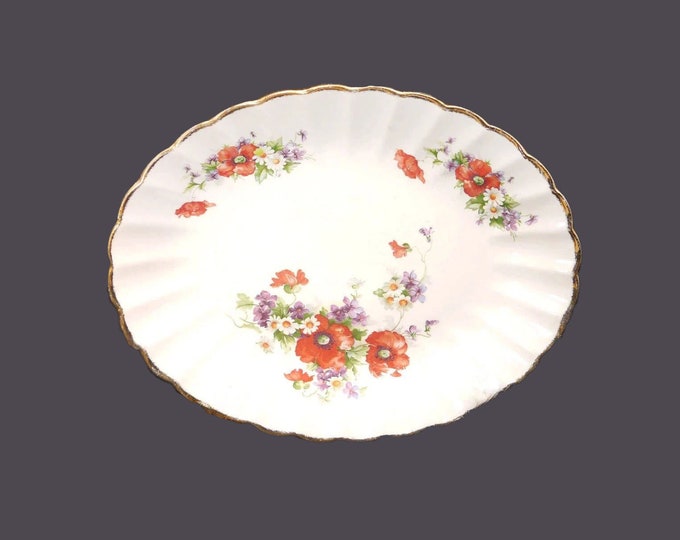 Sovereign Potters 770 Primrose oval platter. English ironstone decorated in Canada.
