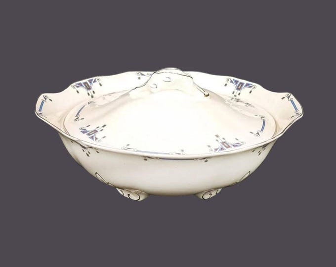 Art Deco Alfred Meakin Orient Covered Serving Bowl - Made in England