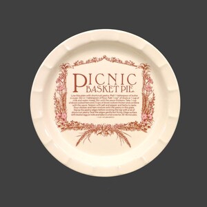 TG Green Picnic Basket Pie recept taartbord | Taartenbakker gemaakt in Engeland.