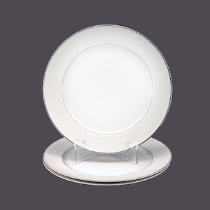 Three Harmony House Mary 3835 dinner plates made in Japan.