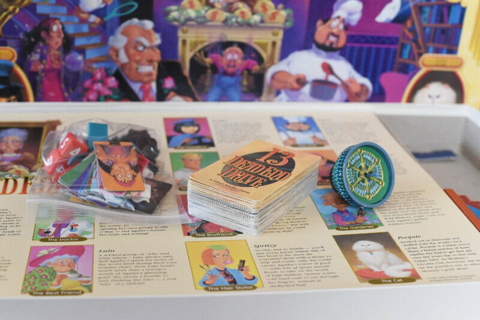 13 Dead End Drive 3D Board Game. Complete. Etsy Canada