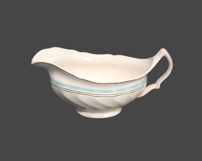 Johnson Brothers JB855 gravy boat only. Old Chelsea ironstone made in England.