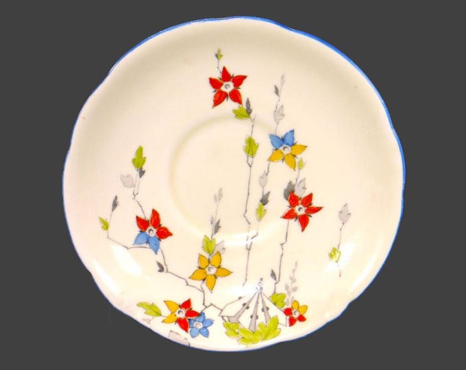 Paragon Star China Pendant orphaned saucer only made in England.