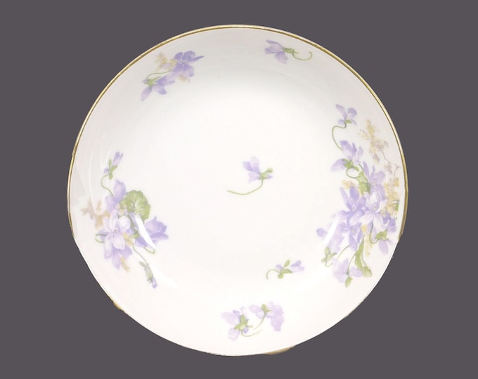 Charles Ahrenfeldt Limoges AHR1082 coupe soup bowl made in France. Sold individually.