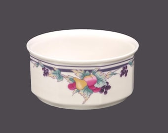 Vintage Royal Doulton Autumn's Glory open sugar bowl made in England.