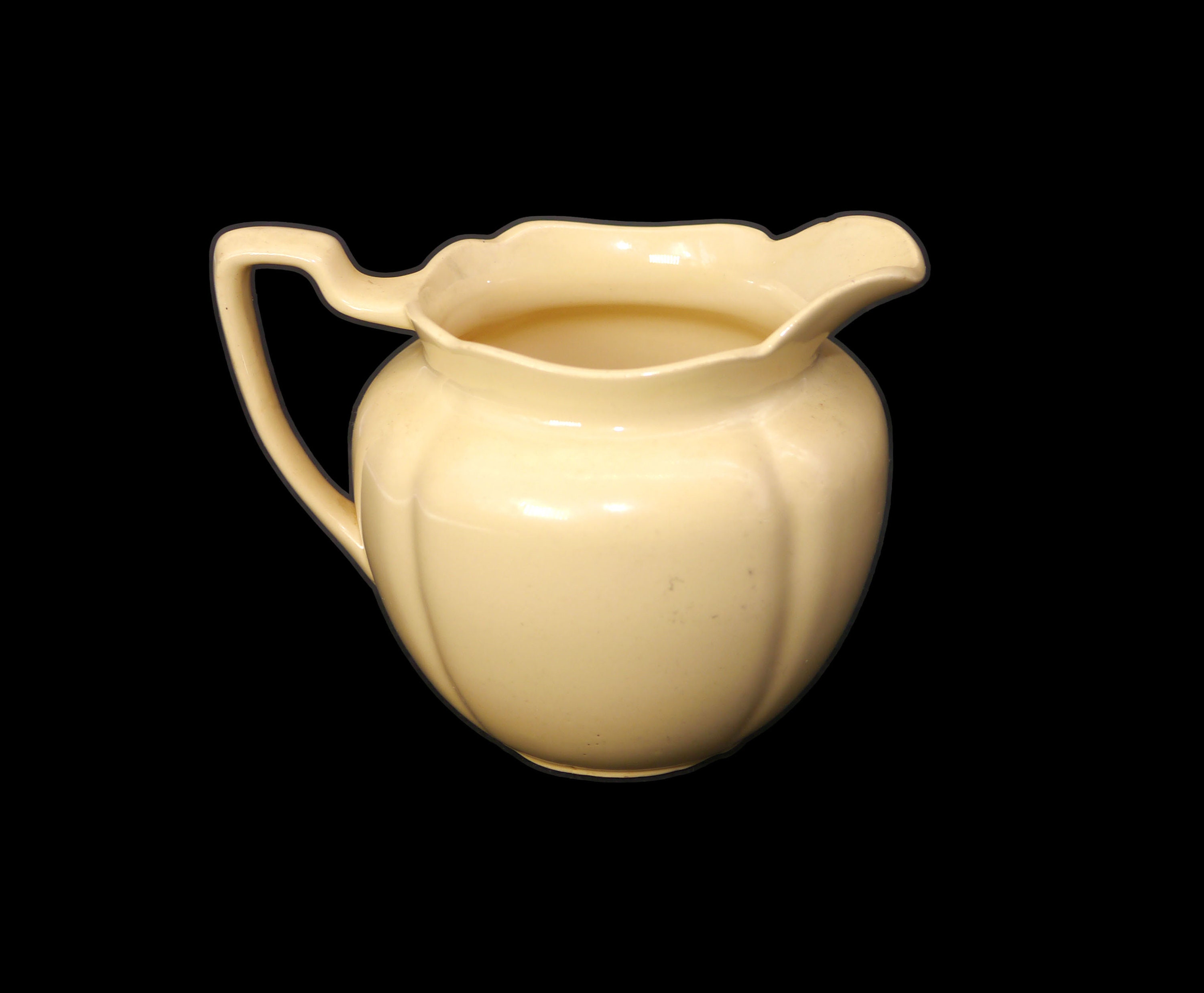 Early midcentury Johnson Brothers Goldendawn large milk jug cream