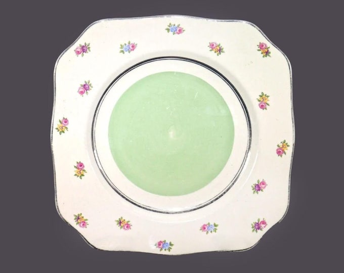 Simpsons Potters 1016 square luncheon plate made in England.
