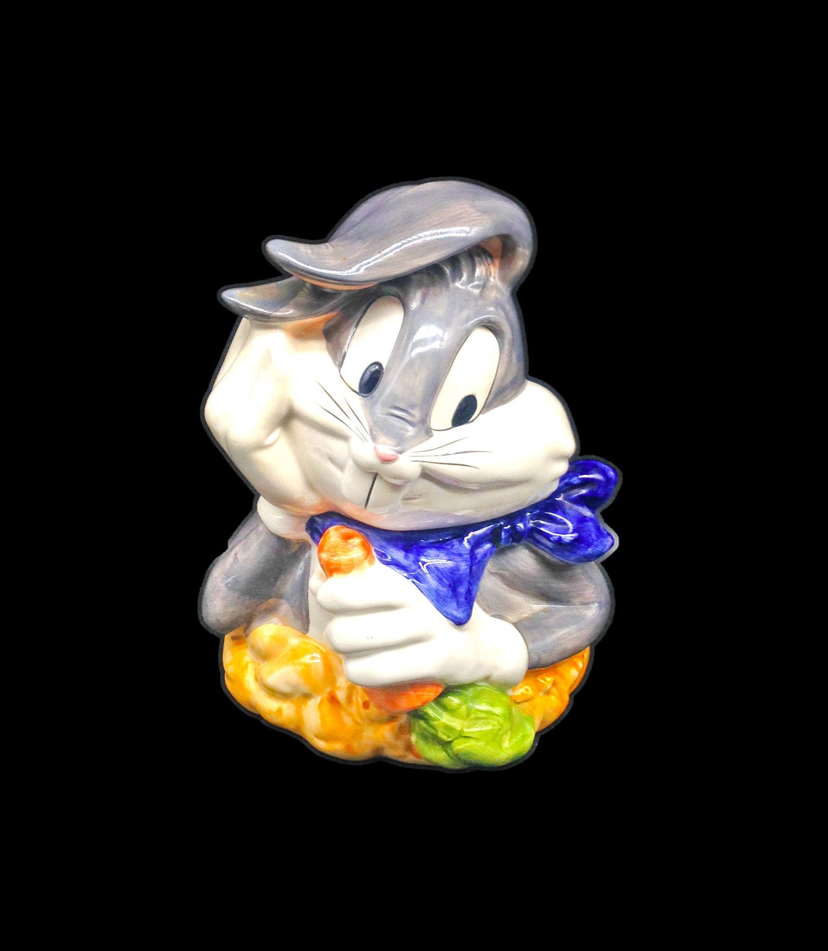 Bugs Bunny Looney Tunes Looney Toons cookie jar made in Taiwan by