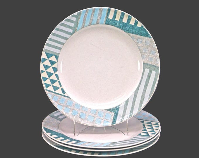 Four Studio Nova Eclectic HG295 large dinner plates.