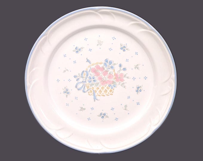 Johann Haviland JOH67 Country Basket stoneware salad plate made in Japan. Sold individually.