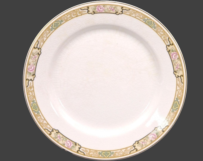 Antique Edwardian Age Johnson Brothers JB119 salad plate made in England. Sold individually.
