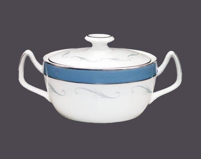 Simpsons Potters Conway covered sugar bowl. Chinastyle ironstone made in England.