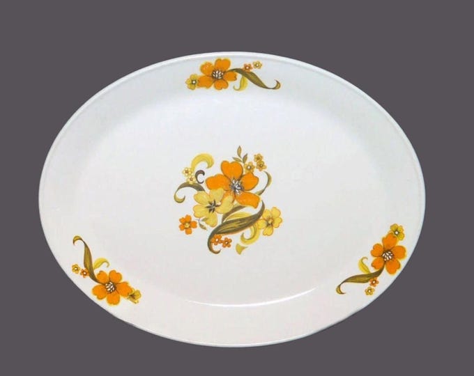 Johnson Brothers Romance flower-power oval platter made in England.