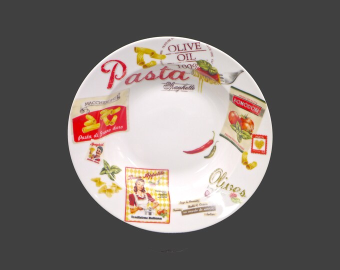 Stokes Pasta, Spaghetti, Maccheroni, Olive Oil 100% individual pasta bowl. Sold individually.