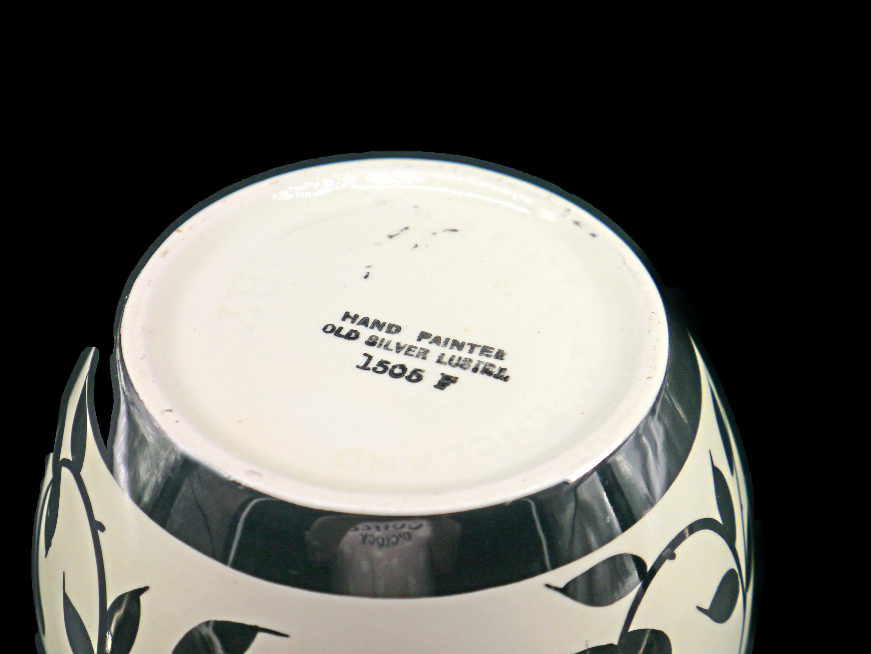 Myott Old Silver Luster 1505F large creamer jug made in England.