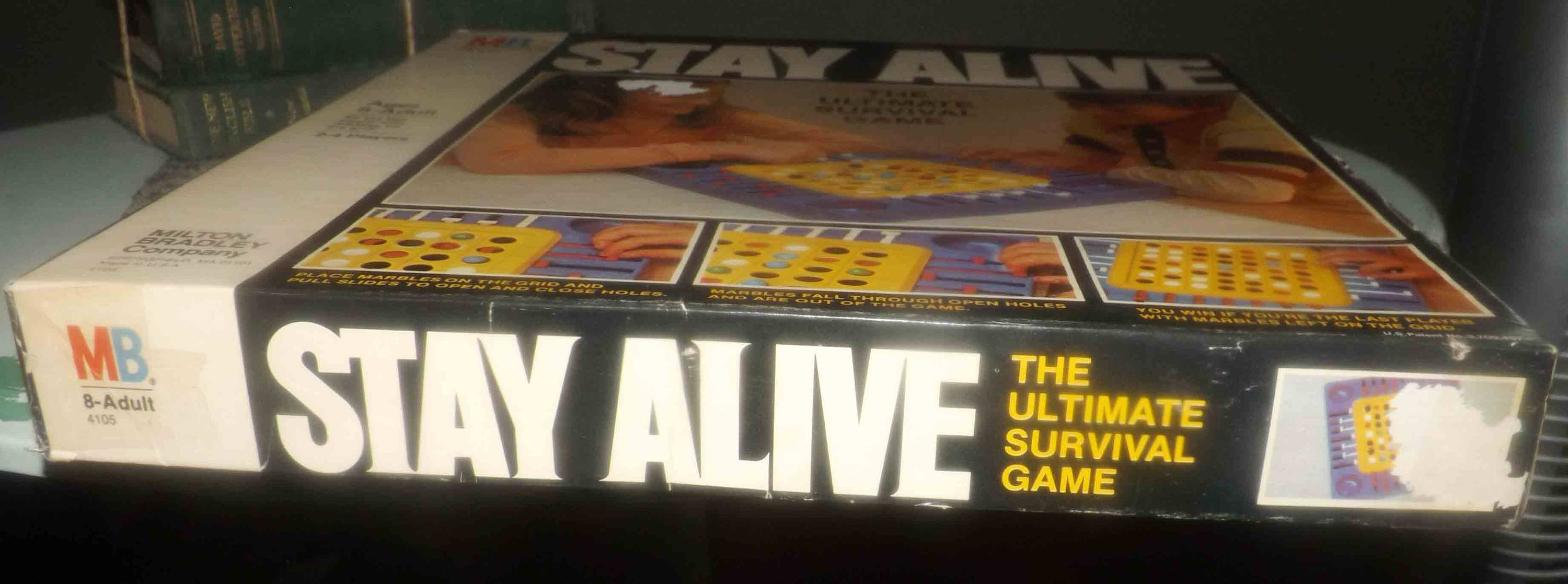 Vintage (1978) Stay Alive board game published by Milton Bradley ...