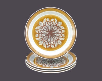 Franciscan Nut Tree stoneware dinner plates made in England. Choose quantity below.