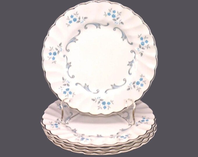 Vintage Myott Trousseau bread plates made in England.