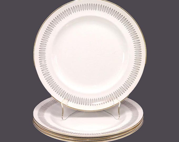 Four Royal Knight RKN1 dinner plates made in England.