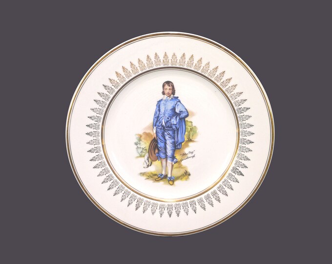 Wood & Sons Blue Boy portrait plate made in England.