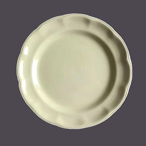 Vintage Studio Nova Reflections Light Avocado SH502 chop plate, round platter.