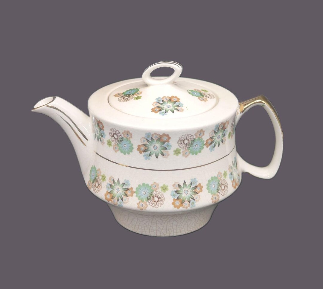 英国製のヴィンテージ ギブソンズ W932 4カップ ティーポット。 - Etsy