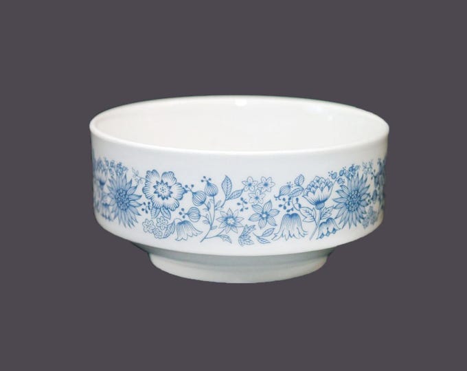 Royal Doulton Cranbourne stemmed fruit nappie, dessert bowl. Fine Hotel China made in England.