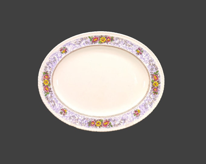 George Jones | Crescent Pottery The Windsor oval platter made in England.