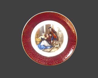 Wood & Sons Cries of London decorative cabinet wall display plate. Seller of "Sweet Oranges". Made in England.