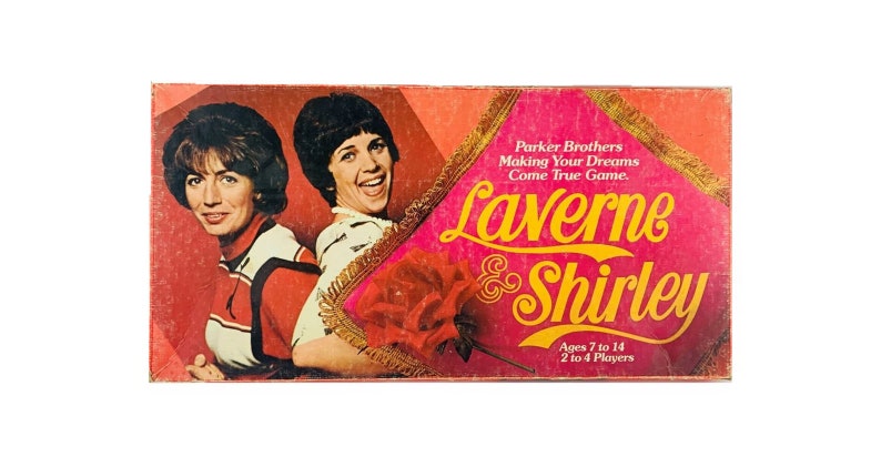Laverne & Shirley board game by Parker Brothers. Complete. image 2