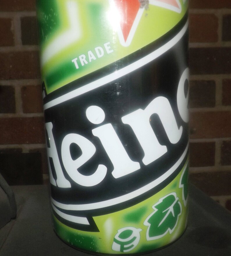 Vintage huge 3L Heineken Beer bottle empty. Great vintage Etsy