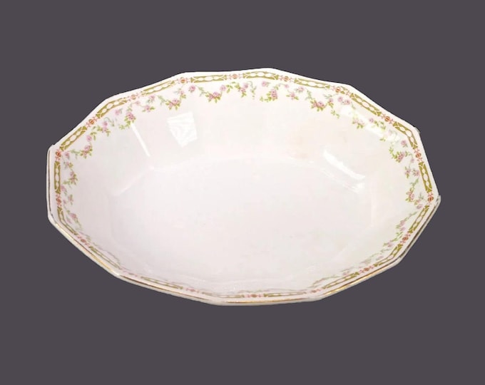Johnson Brothers JB105 oval serving bowl. Antique tableware made in England. Flaw (see below).