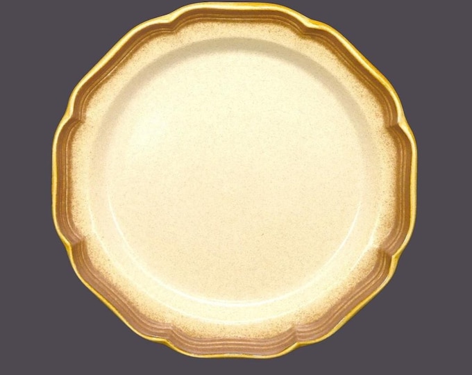 Mikasa Whole Wheat E8000 stoneware chop plate | service plate | round platter made in Japan.