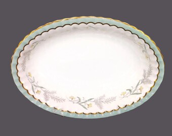 Vintage Paragon Sylvan oval serving bowl made in England.