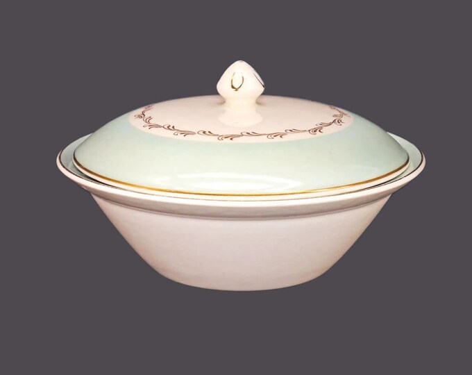 Antique Edwardian Age Johnson Brothers JB917 covered serving bowl made in England.