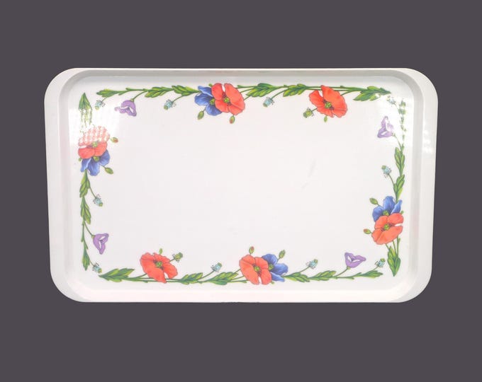 Villeroy & Boch Amapola large, rectangular plastic tray made in Italy. Scuff mark (see below).