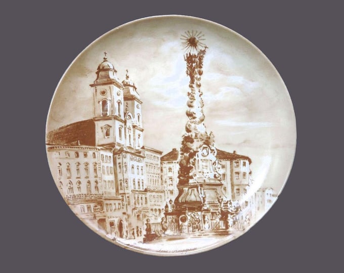 Vintage Kaiser souvenir plate Alter Dom Catholic Cathedral. Germany.