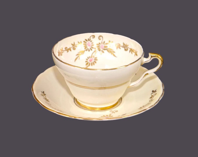 Wellington Bone China 7963 cup and saucer set made in England.